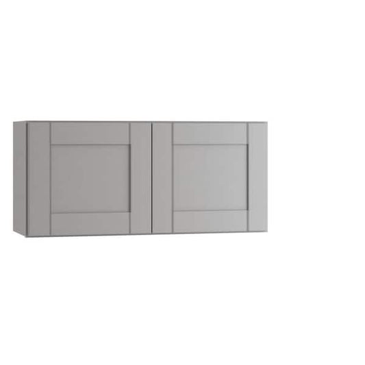 24" x 12" x 12" Kitchen Cabinet Wall Mount, Veiled Gray