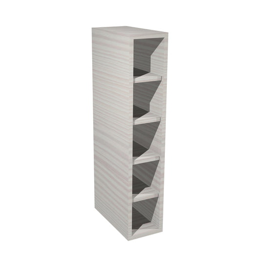 RTA - Pale Pine - Wine Rack Cabinet | 6"W x 30"H x 12"D
